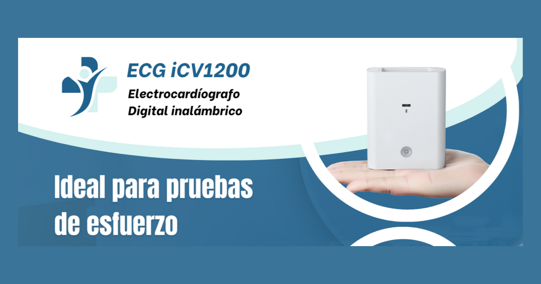 Cardioview CV1200: ECG en reposo y prueba de esfuerzo con un solo equipo