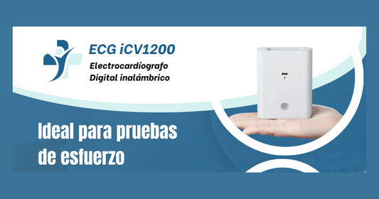 Cardioview CV1200: ECG en reposo y prueba de esfuerzo con un solo equipo