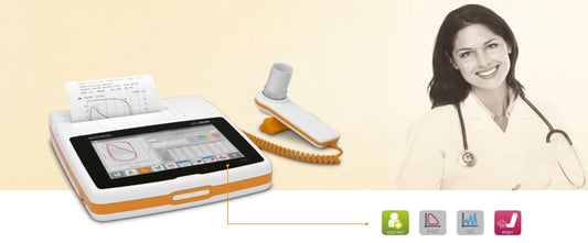 Espirómetro MIR Spirolab: espirometría de sobremesa para el consultorio